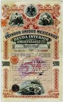 Estados Unidos Mexicanos, $1000 = £200, 1899